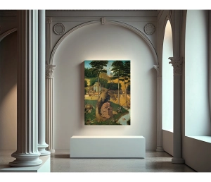 Hieronymus Bosch - Pokušenie svätého Antona - The Temptation of St. Anthony - reprodukcia