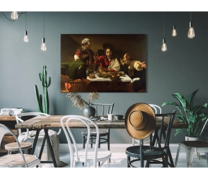 Caravaggio - Večera v Emauzách - supper at emmaus - reprodukcia