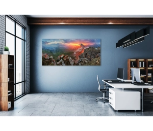 Dolomity, západ slnka