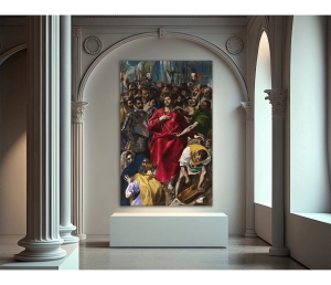 El Greco - Vyzliekanie Krista - The Disrobing of Christ - reprodukcia