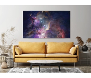 Hmlovina a galaxie vo vesmíre