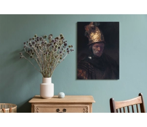 Rembrandt van Rijn - Muž so zlatou helmou - The Man with the Golden Helmet - reprodukcia