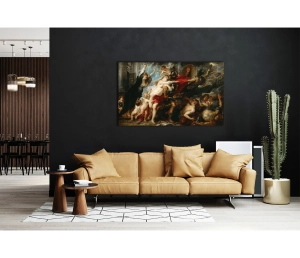 Peter Paul Rubens - Dôsledky vojny - Consequences of War - reprodukcia