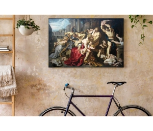 Peter Paul Rubens - Masaker neviniatok - Massacre of the Innocents - reprodukcia