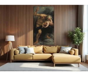 Peter Paul Rubens - Saturn - reprodukcia
