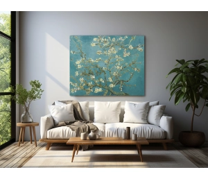 Vincent van Gogh - Kvitnúci mandľovník - Almond Blossom - reprodukcia