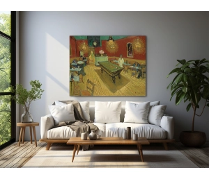 Vincent van Gogh - Nočná kaviareň - The Night Café - reprodukcia