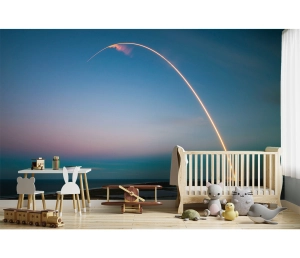 Štart rakety Space x 2
