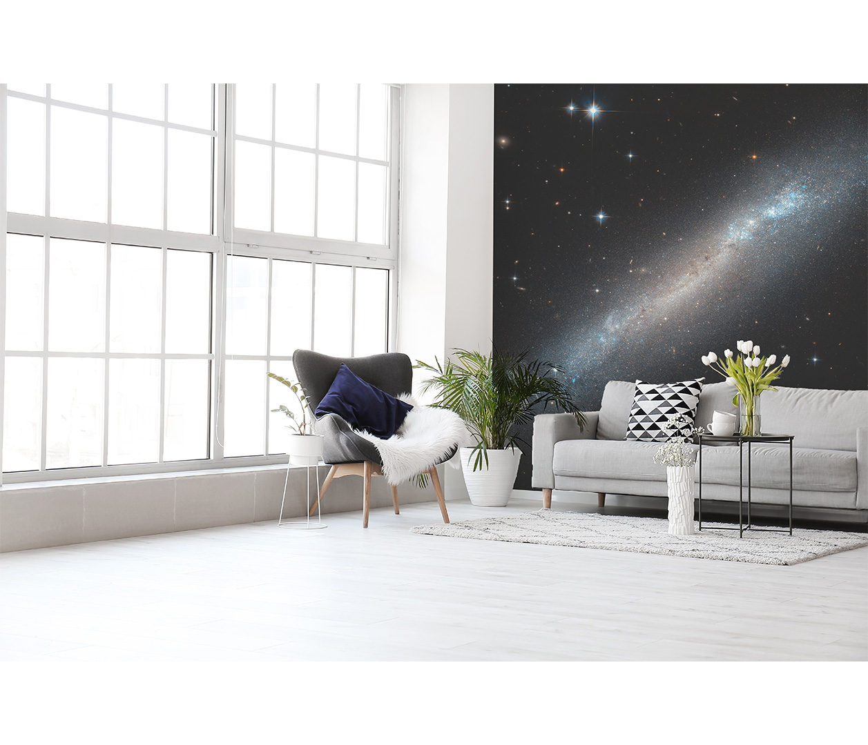 Galaxie NGC 2188b - foto Hubbleův teleskop