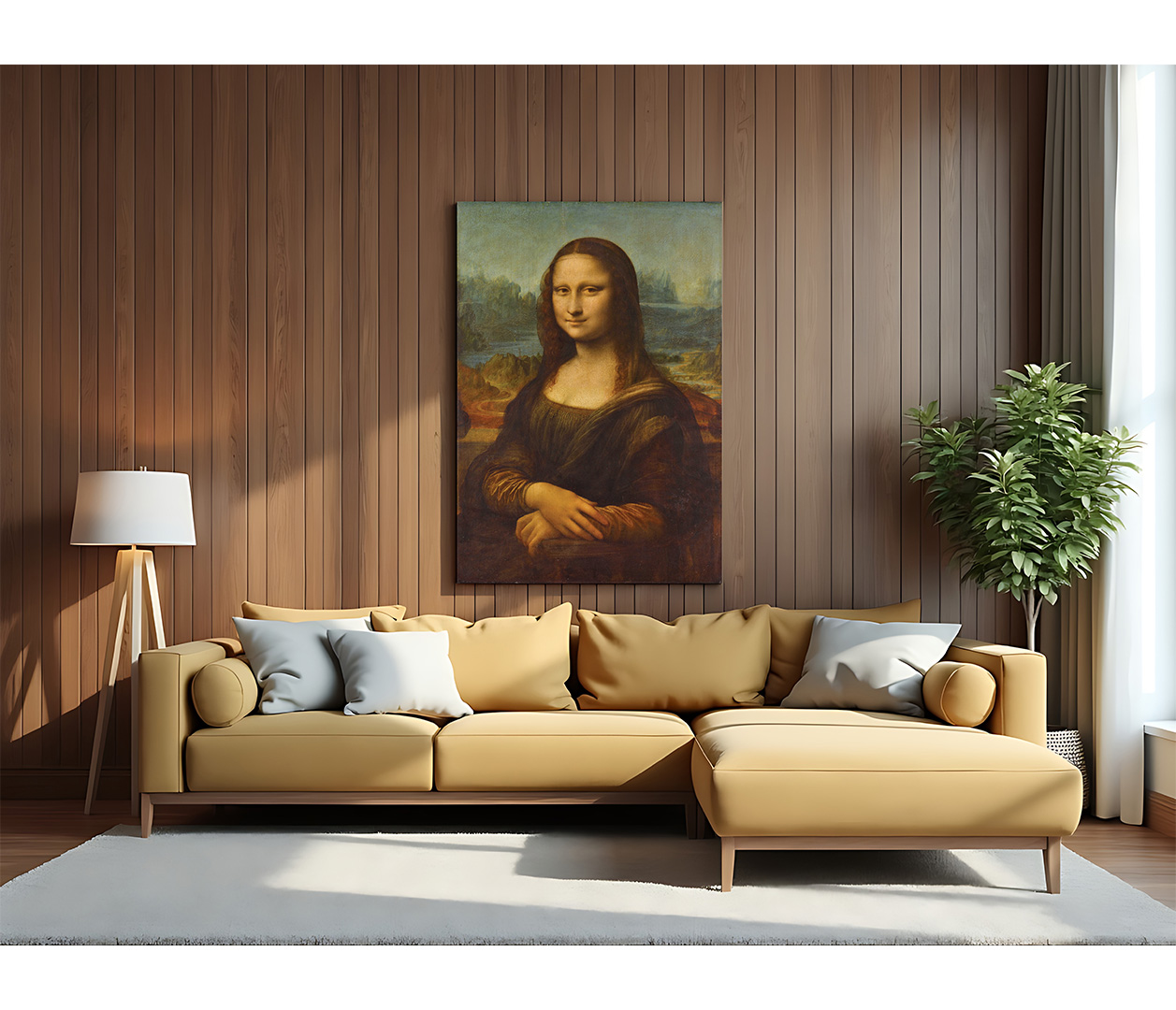 Leonardo da Vinci - Mona Lisa (La Gioconda) - reprodukce