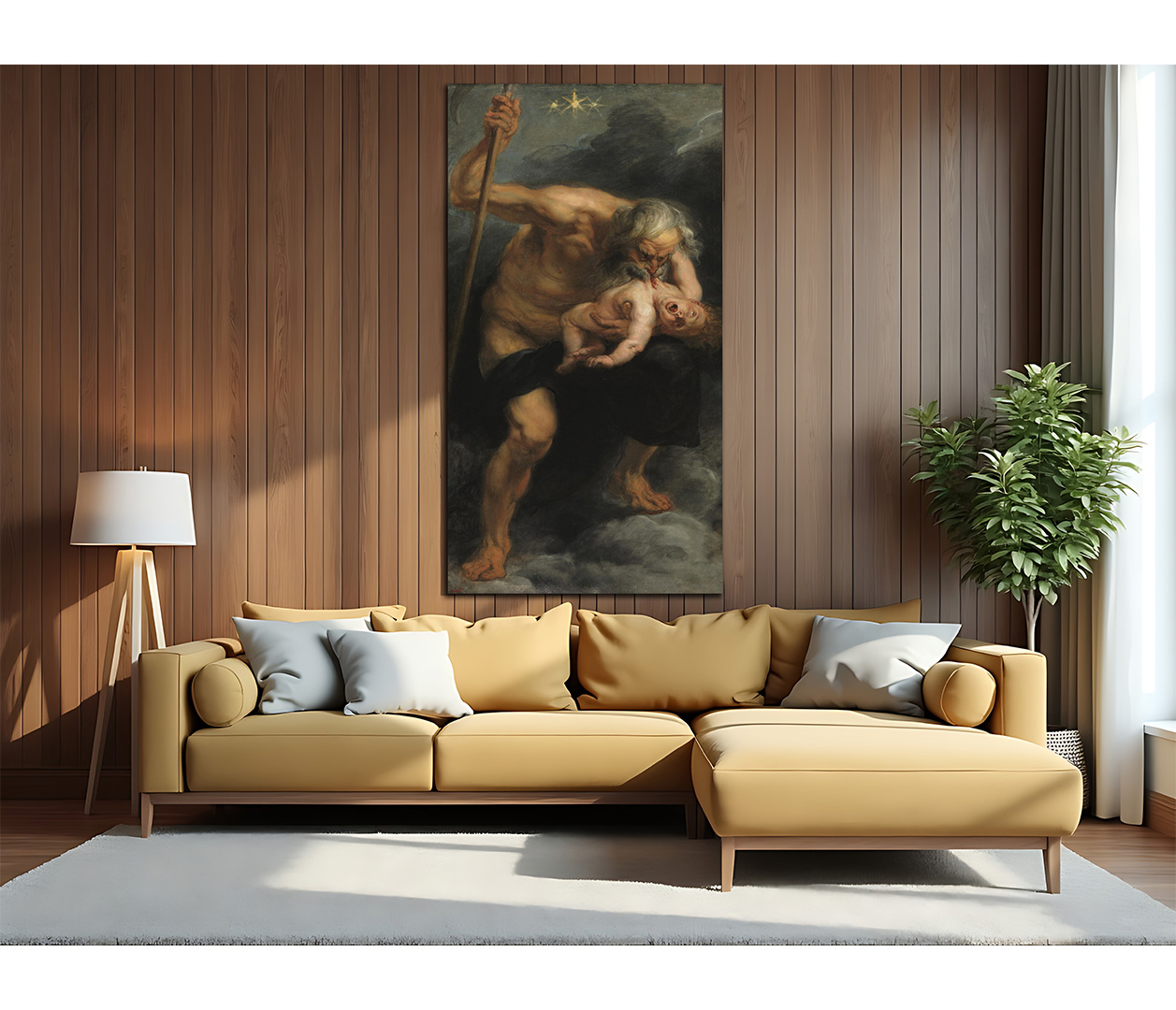 Peter Paul Rubens - Saturn - reprodukce