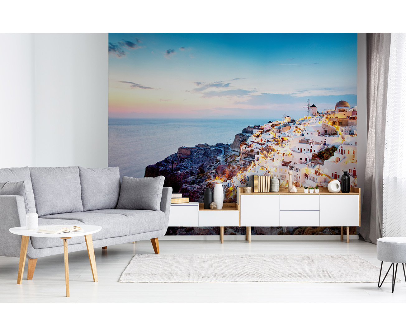 Santorini Oia západ slunce