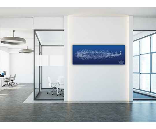 USS Missouri (BB 63) - profil 3 - blueprint
