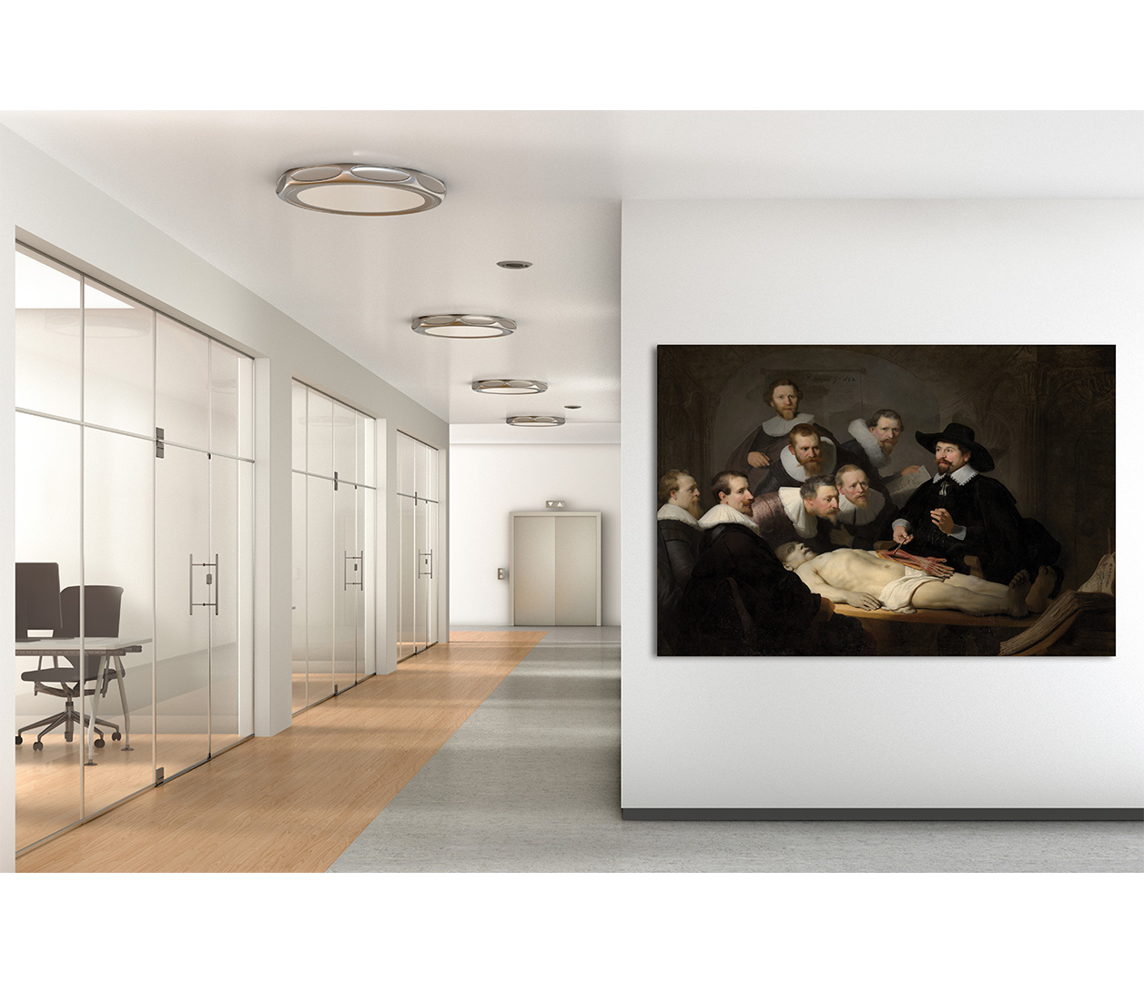Rembrandt van Rijn - Anatomie doktora Tulpa - The Anatomy Lesson of Dr. Nicolaes Tulp - reprodukce