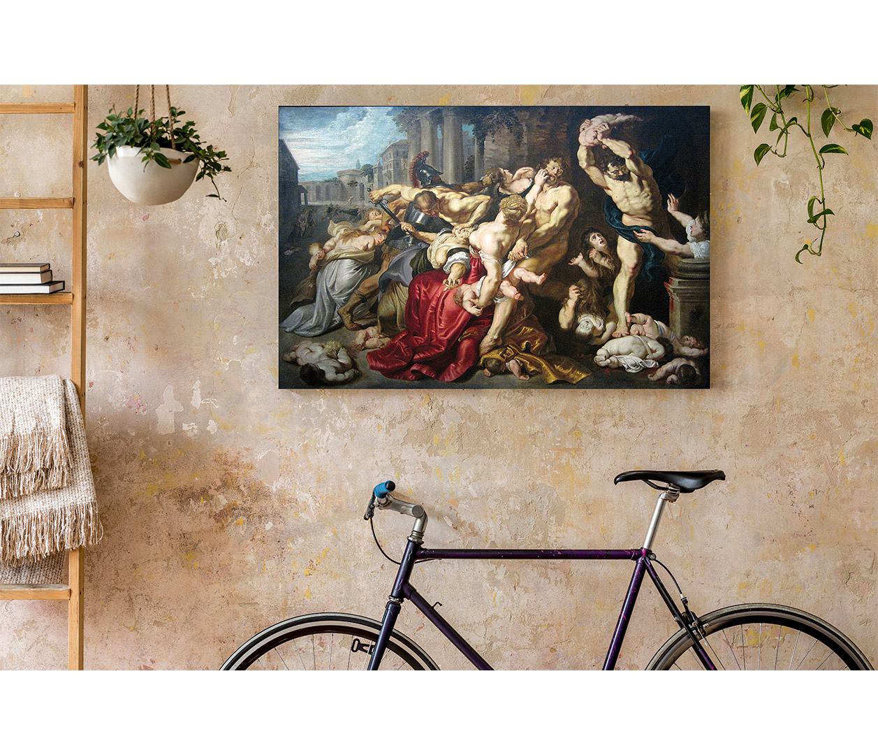 Peter Paul Rubens - Masakr neviňátek - Massacre of the Innocents - reprodukce