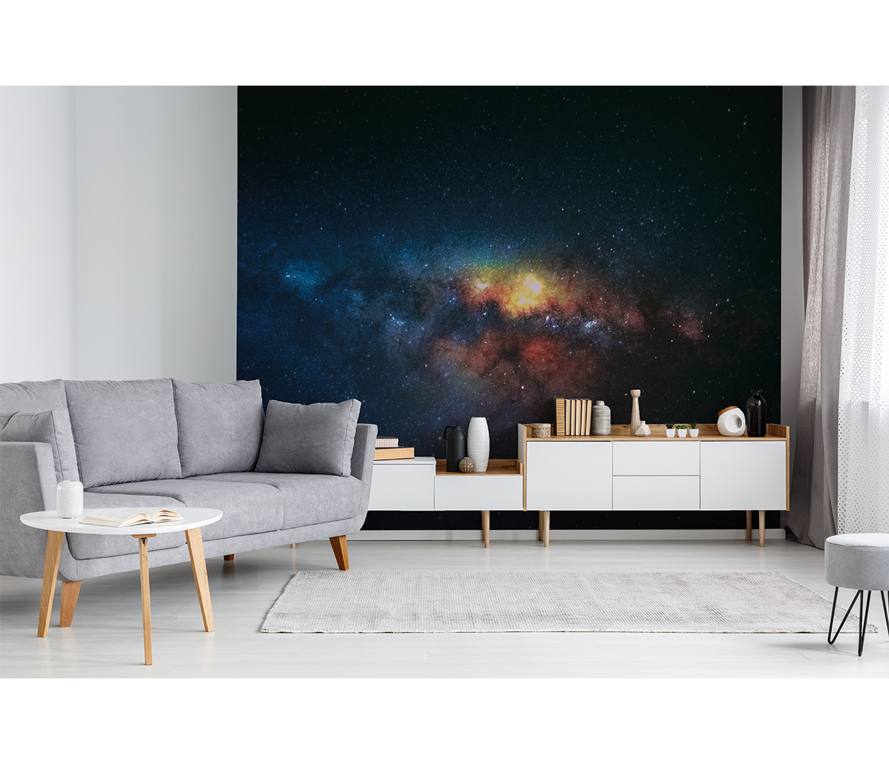 Vzdálená galaxie 4 - foto Hubbleův teleskop