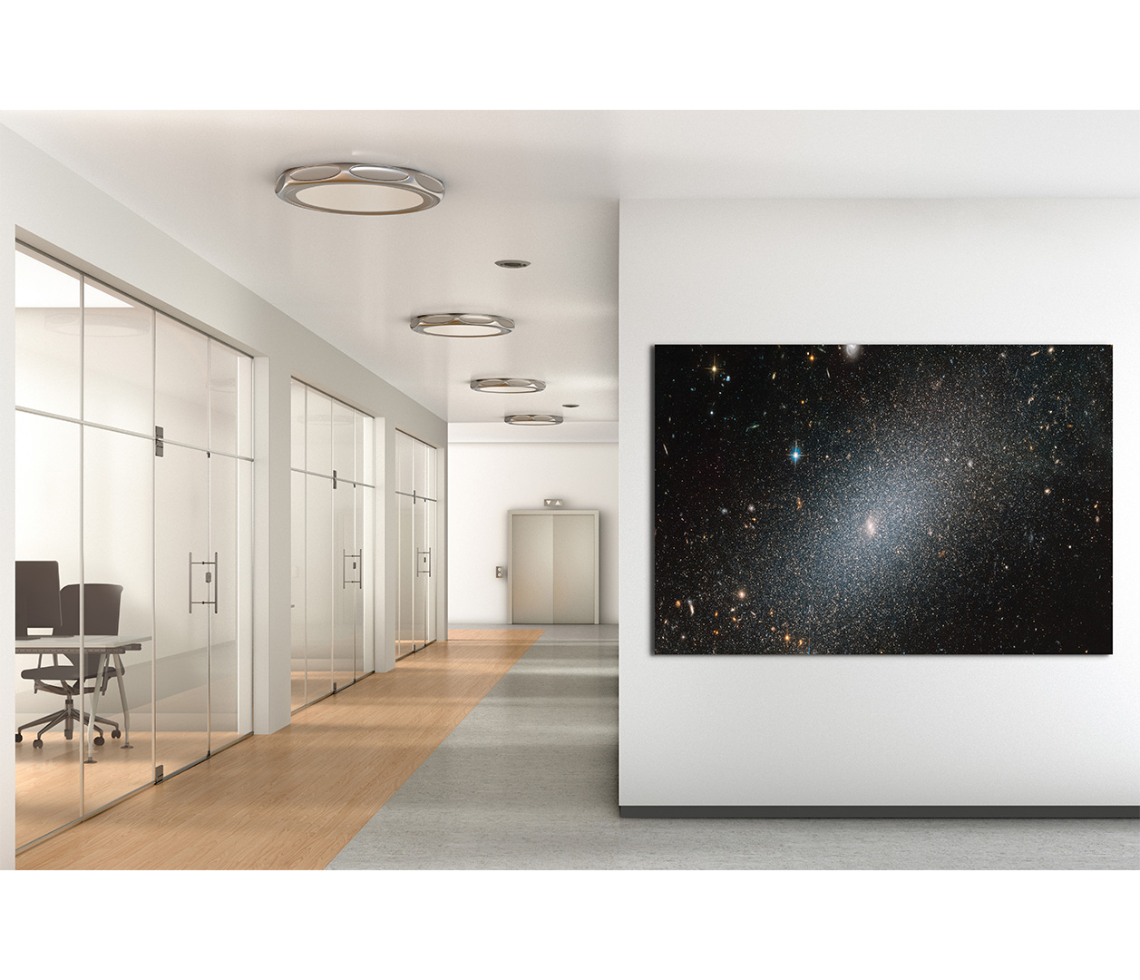 Vzdálený vesmír - foto Hubbleův teleskop