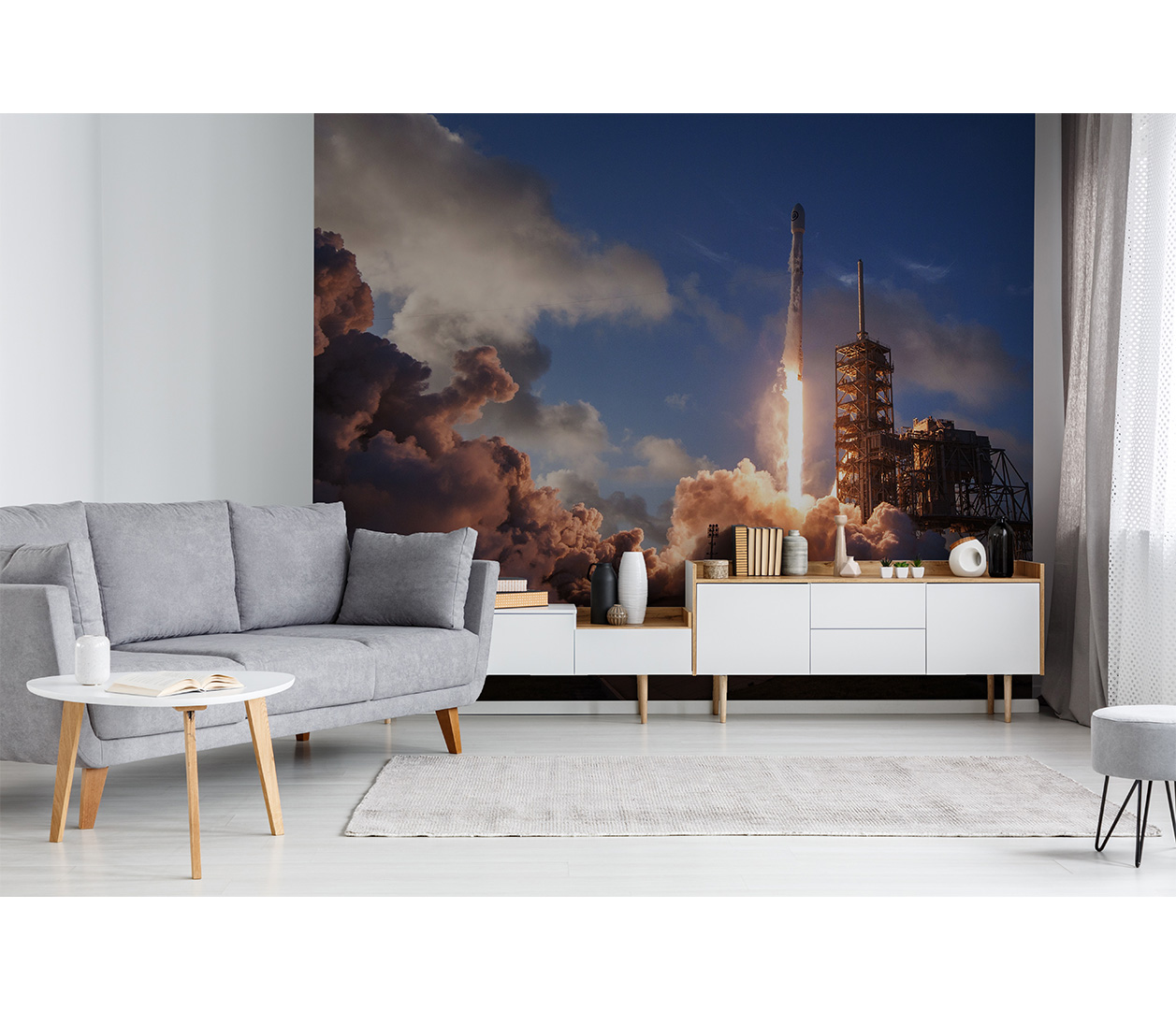 Start rakety Space x